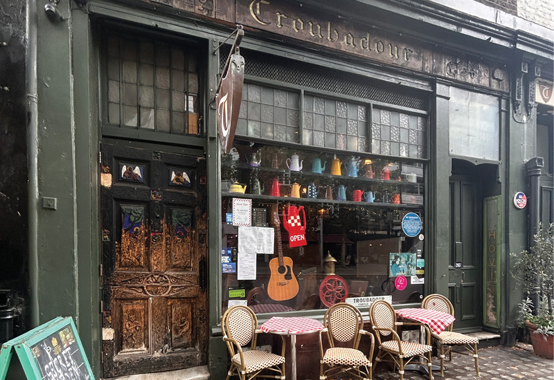 Клуб Troubadour. Фото автора