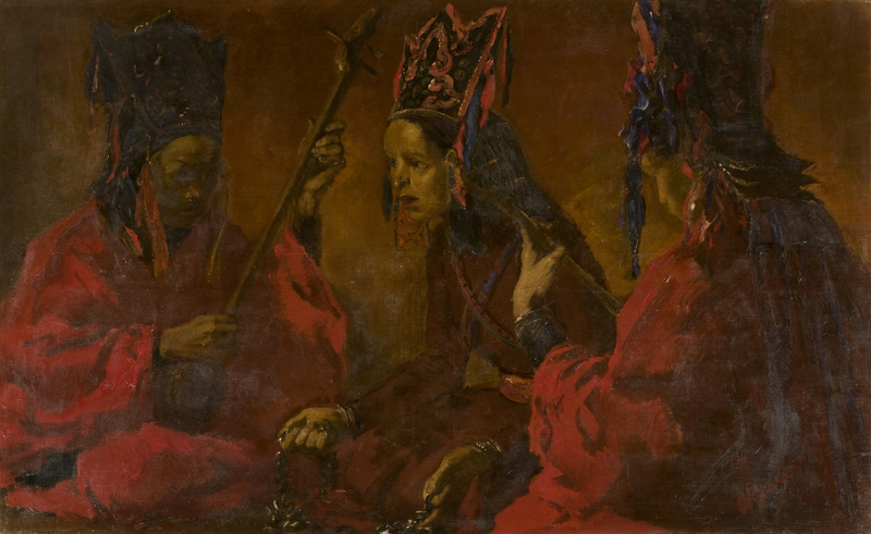 Sorcière Tho de Cao Bang, Haut-Tonkin. Александр Яковлев, 1933.